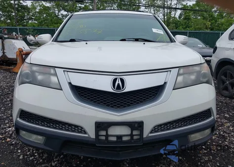 2011 Acura Mdx Technology Package from USA, damaged, VIN 2HNYD2H65BH510414